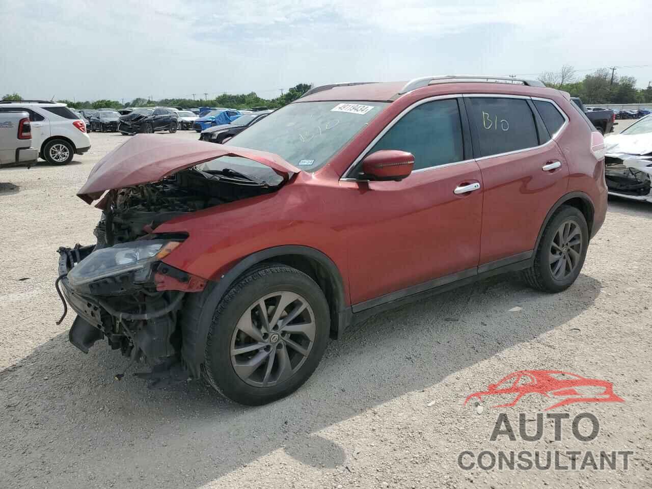 NISSAN ROGUE 2016 - 5N1AT2MT9GC754790