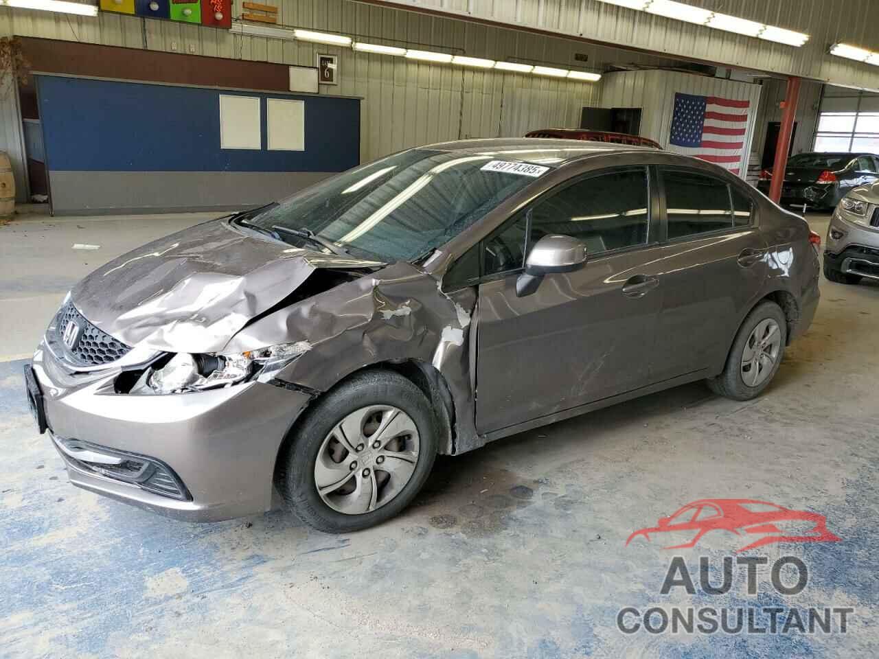 HONDA CIVIC 2013 - 19XFB2F50DE096096