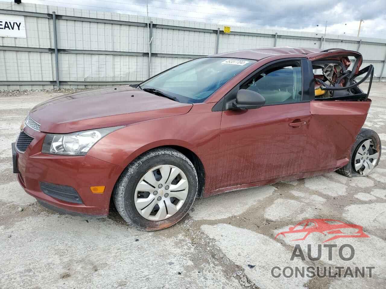 CHEVROLET CRUZE 2013 - 1G1PB5SH6D7107195