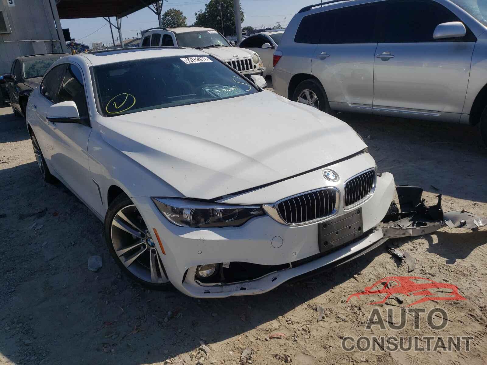 BMW 4 SERIES 2019 - WBA4J1C59KBM12109