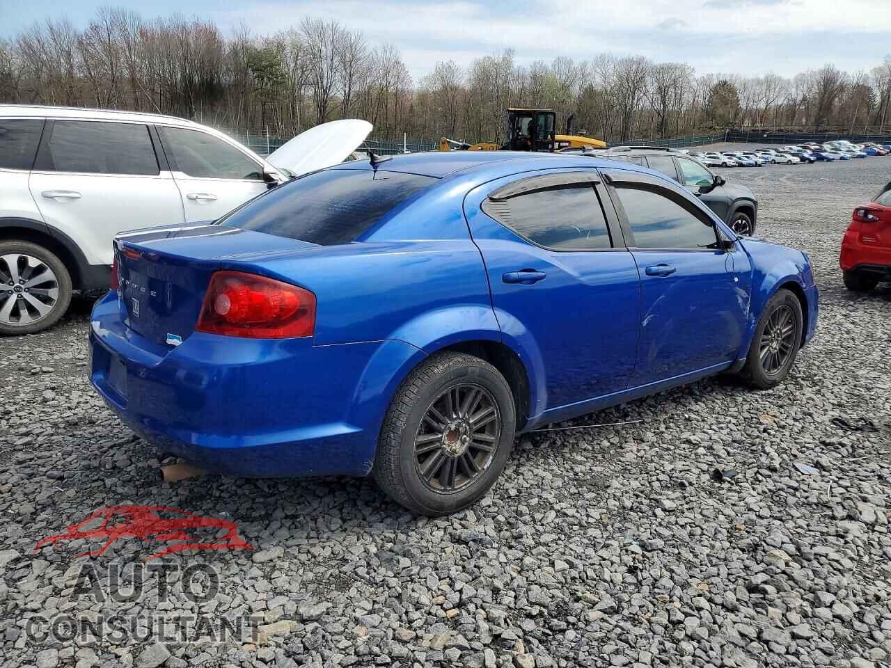 DODGE AVENGER 2012 - 1C3CDZAB7CN286544