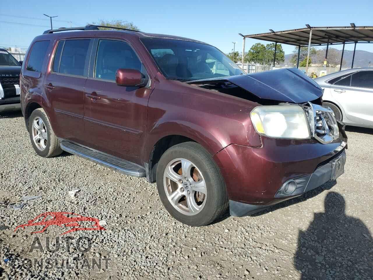 HONDA PILOT 2012 - 5FNYF4H64CB019433