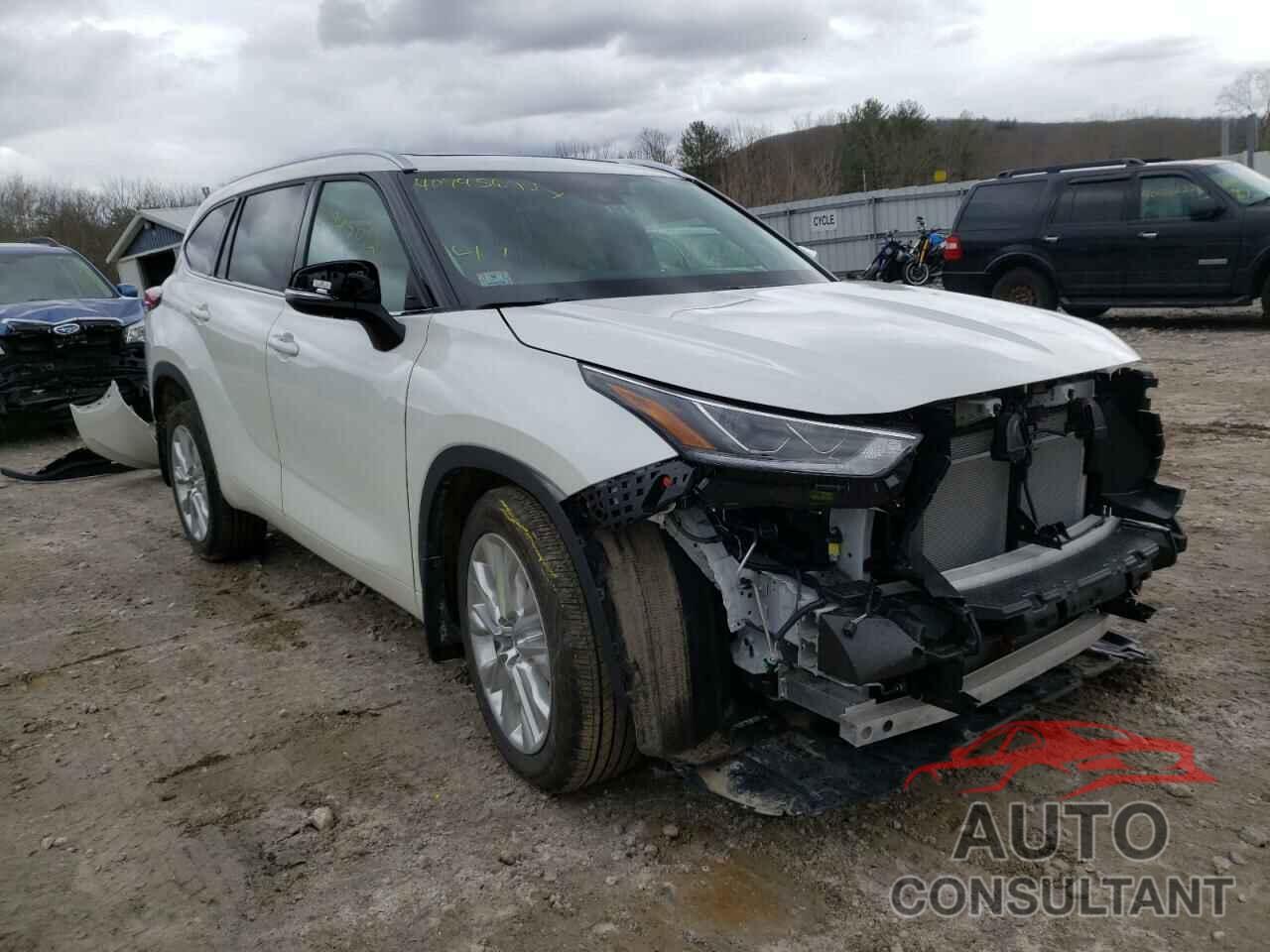 TOYOTA HIGHLANDER 2021 - 5TDDZRBH7MS141150