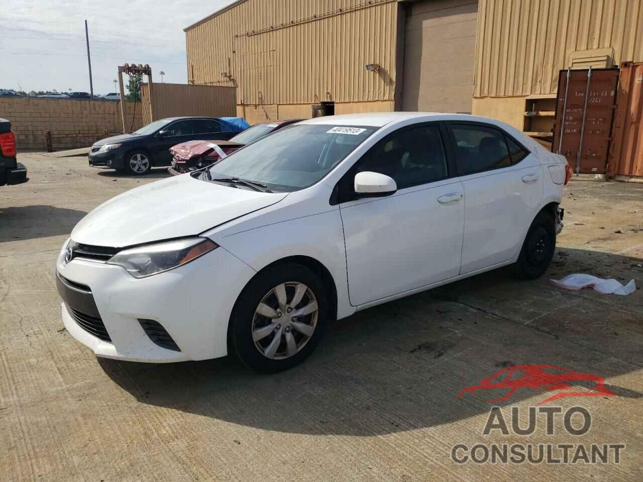 TOYOTA COROLLA 2016 - 2T1BURHE7GC633578