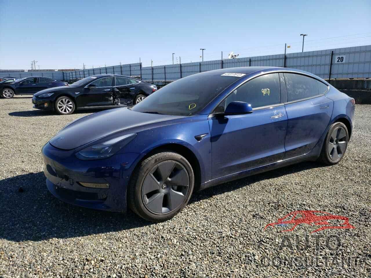 TESLA MODEL 3 2022 - 5YJ3E1EB1NF295553