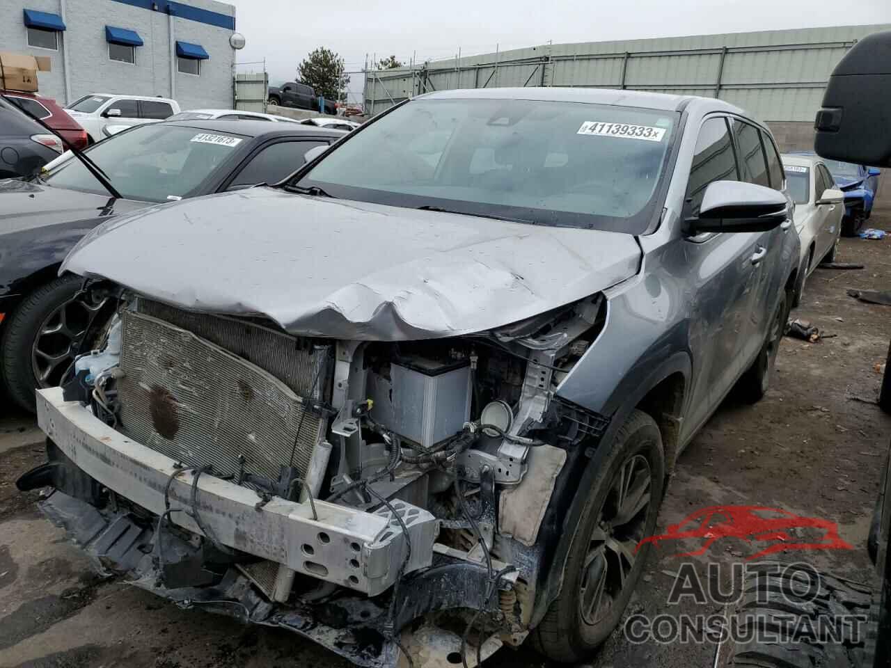 TOYOTA HIGHLANDER 2019 - 5TDBZRFH3KS989430