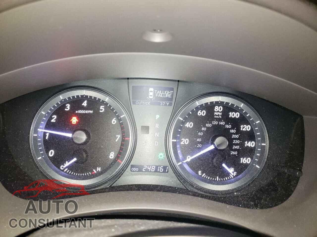 LEXUS ES350 2011 - JTHBK1EG8B2452623