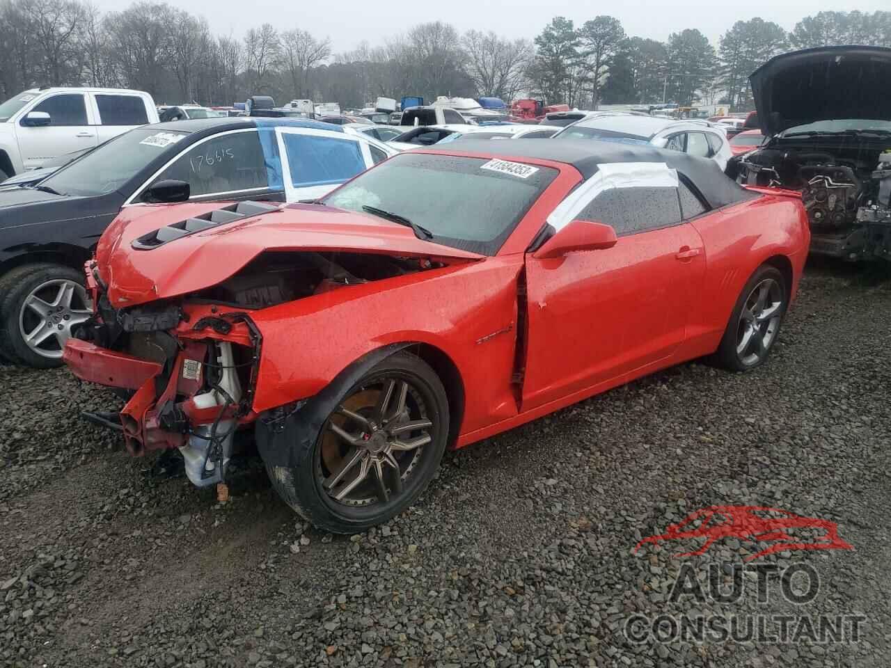 CHEVROLET CAMARO 2015 - 2G1FK3DJ6F9215348