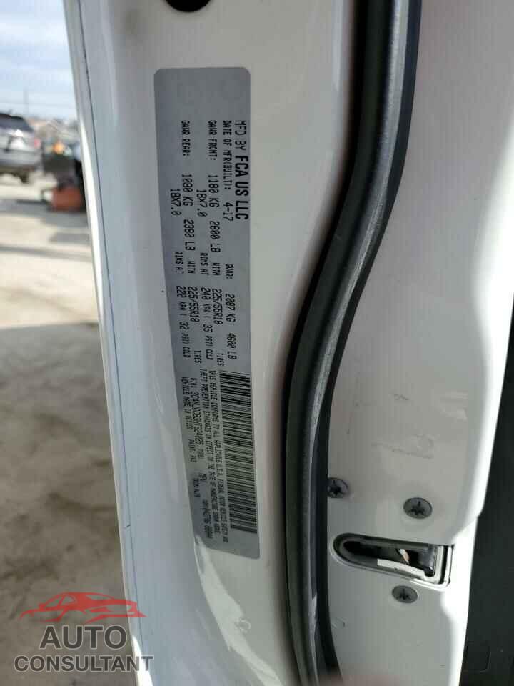 JEEP COMPASS 2017 - 3C4NJDCB3HT624025