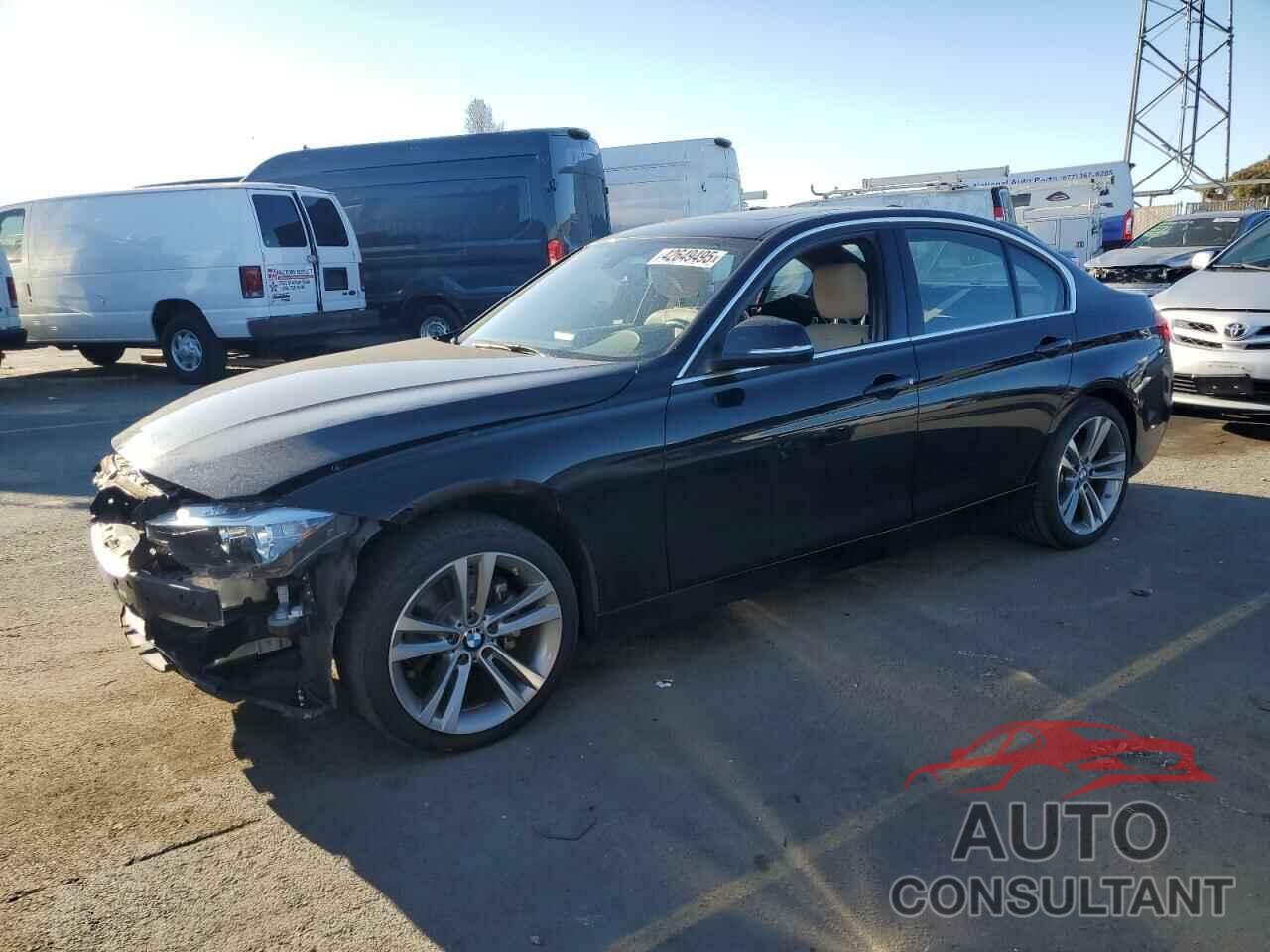 BMW 3 SERIES 2017 - WBA8B9G33HNU54952