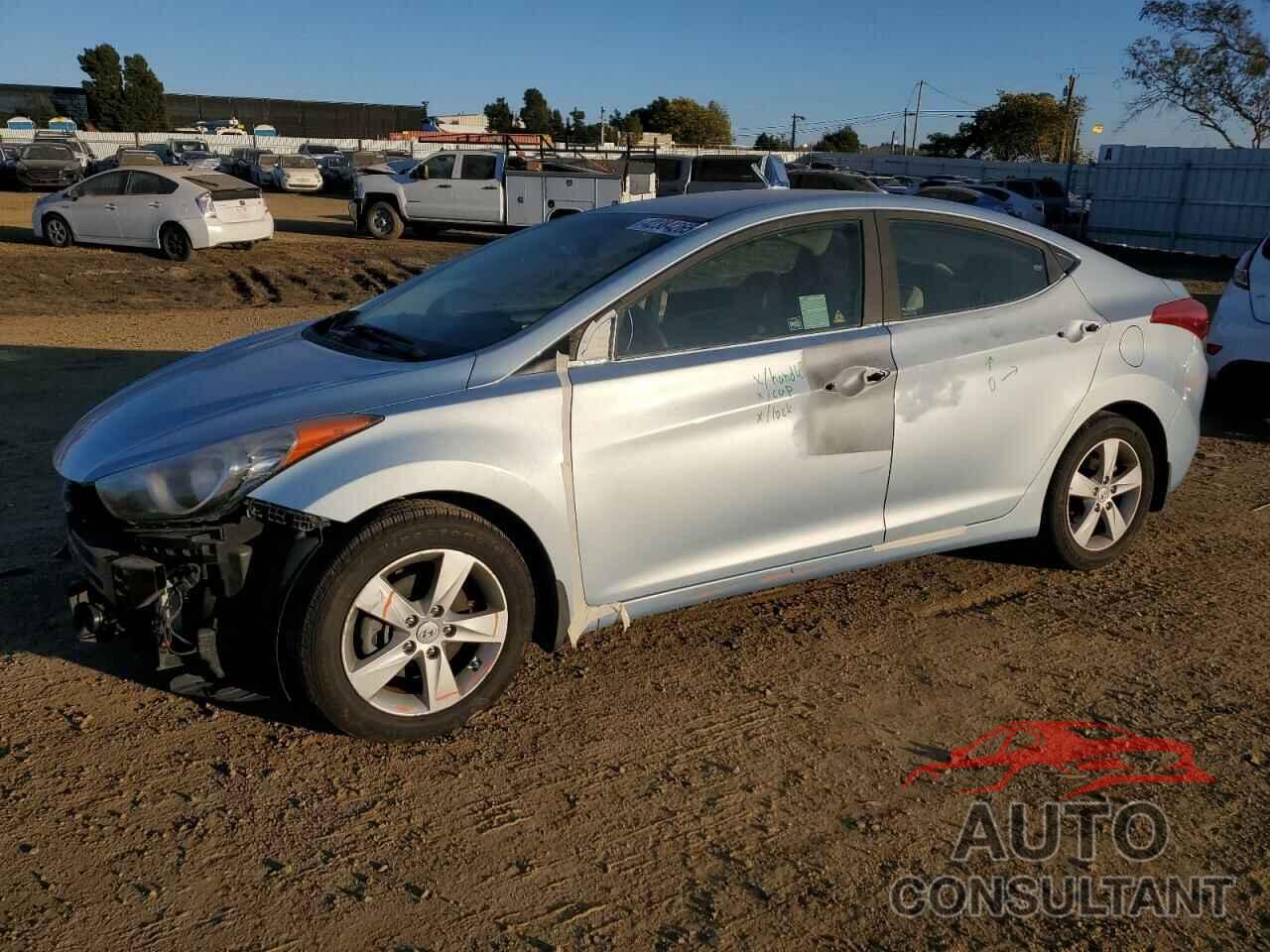 HYUNDAI ELANTRA 2013 - KMHDH4AE5DU525450