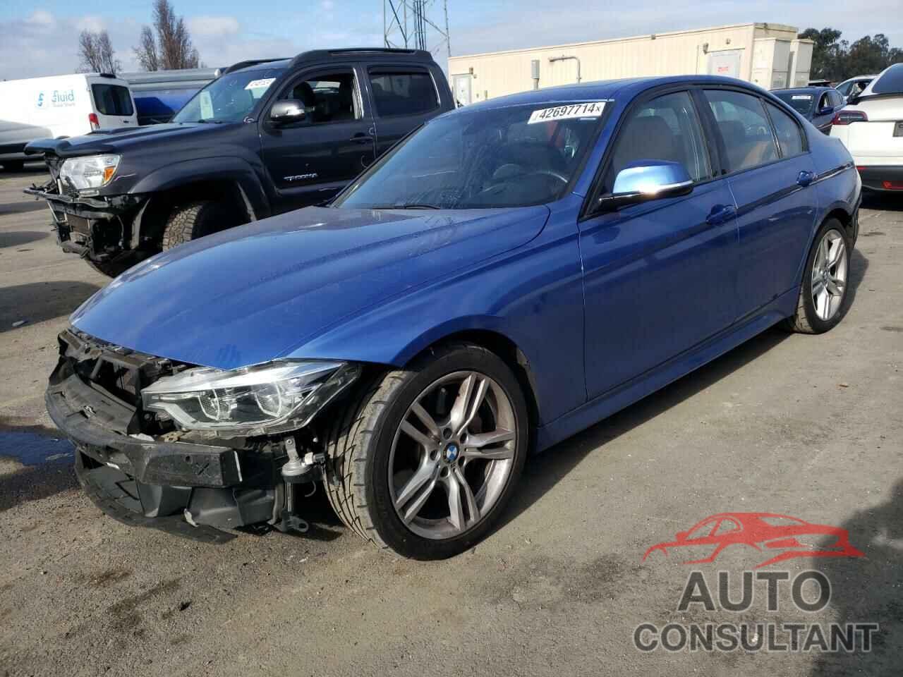 BMW 3 SERIES 2016 - WBA8B3G59GNT92521