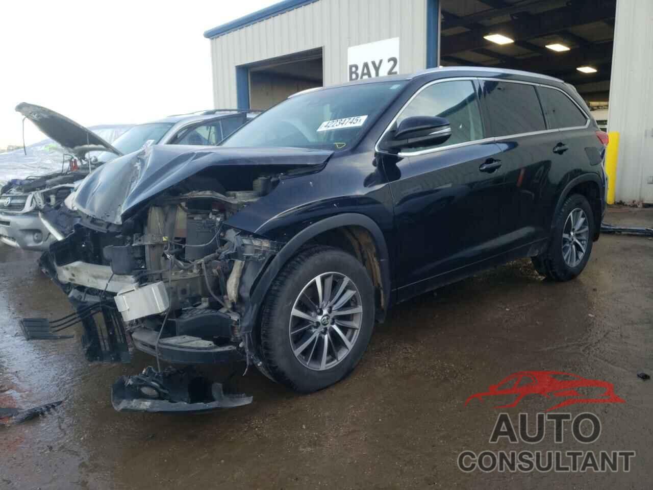 TOYOTA HIGHLANDER 2017 - 5TDJZRFH5HS463918