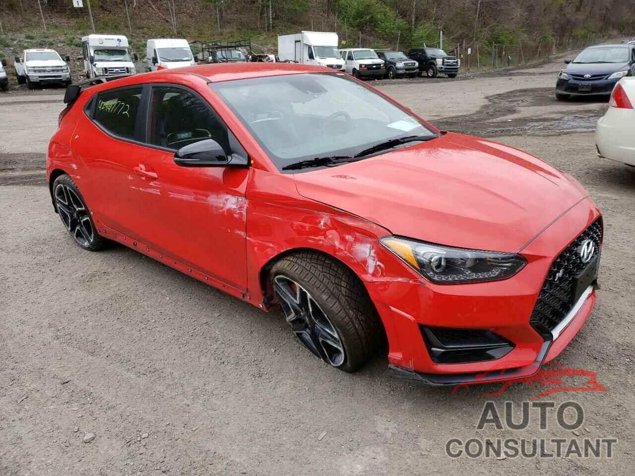 HYUNDAI VELOSTER 2021 - KMHT36AH5MU010397