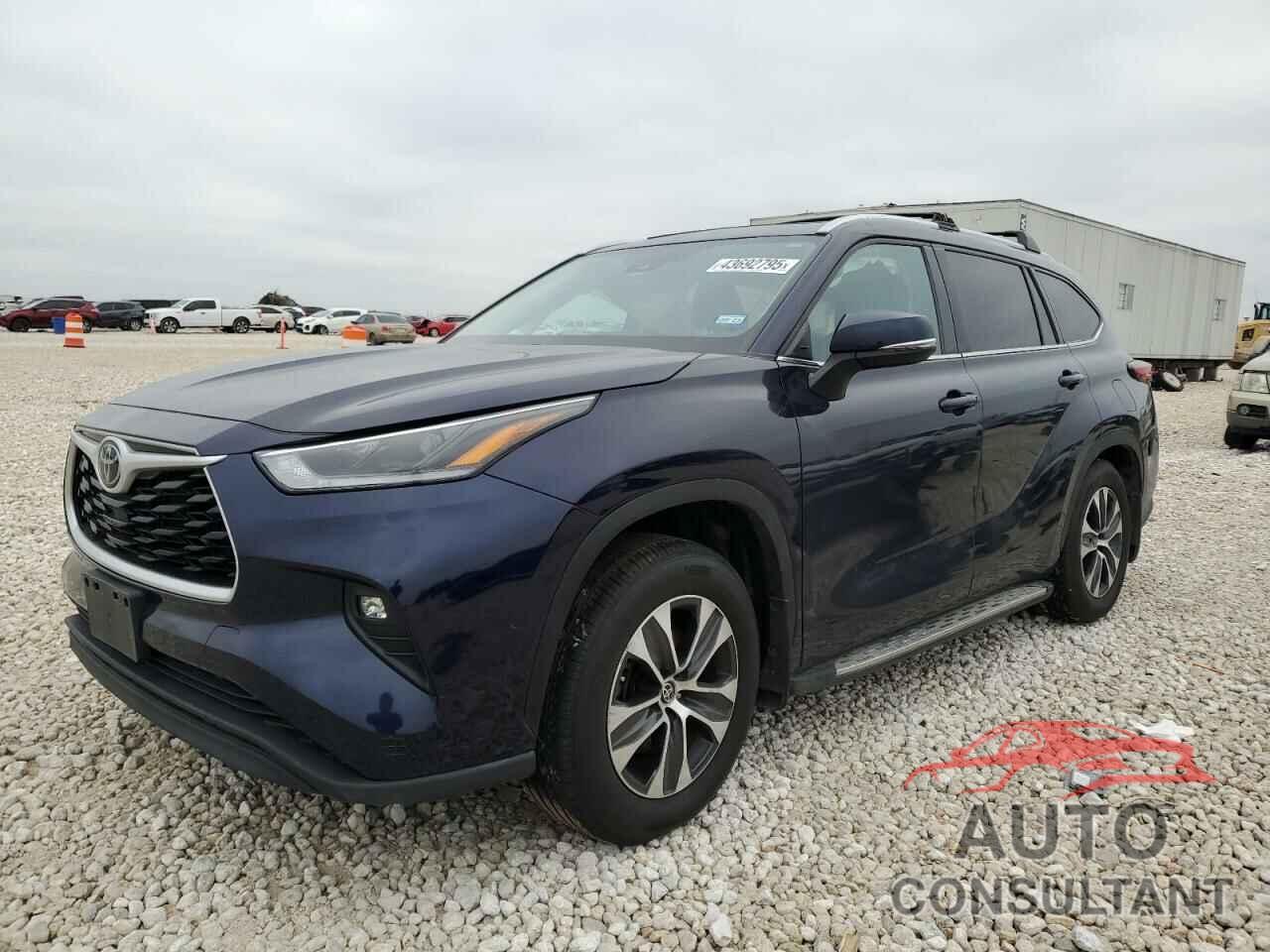 TOYOTA HIGHLANDER 2021 - 5TDGZRAH1MS082546