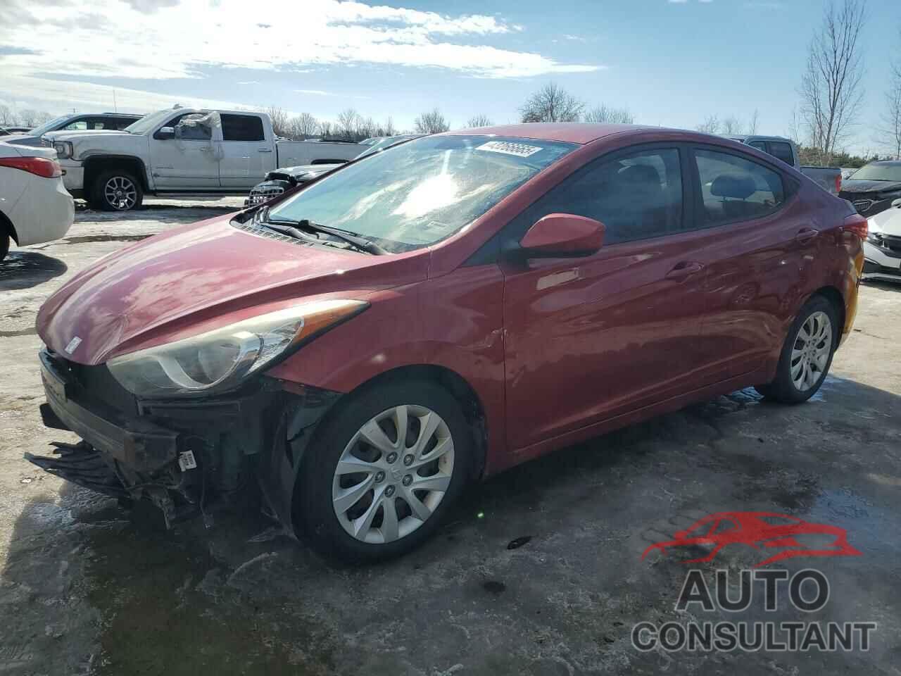 HYUNDAI ELANTRA 2011 - 5NPDH4AE1BH040816