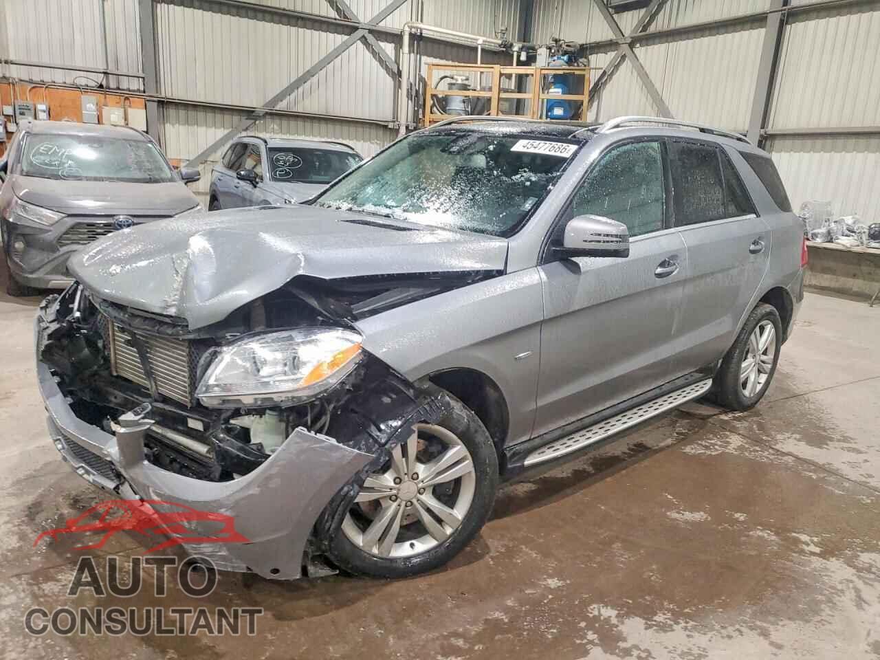 MERCEDES-BENZ M-CLASS 2012 - 4JGDA2EB3CA019513