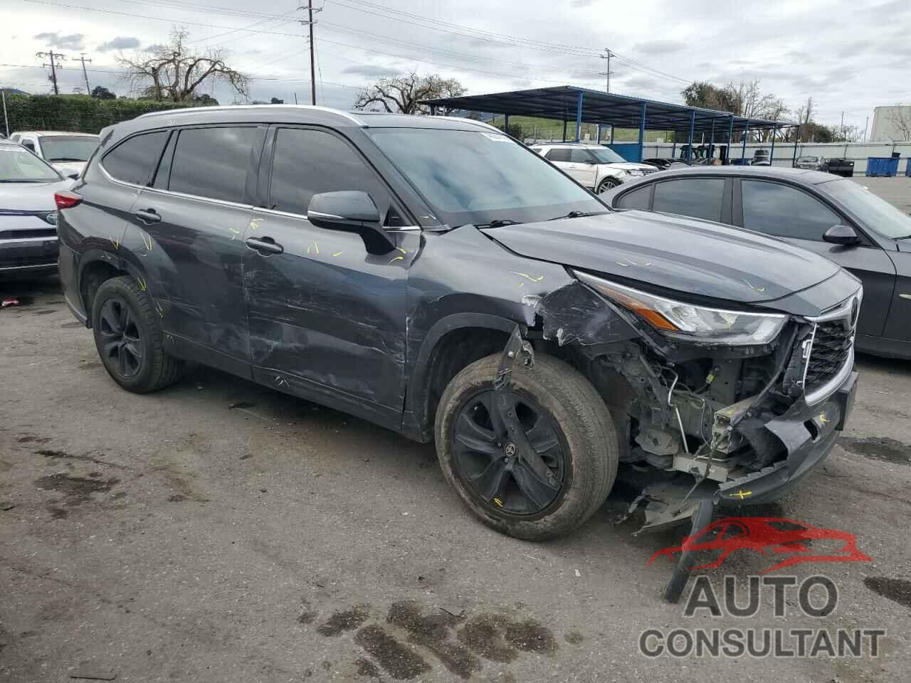 TOYOTA HIGHLANDER 2020 - 5TDGZRAH6LS003628