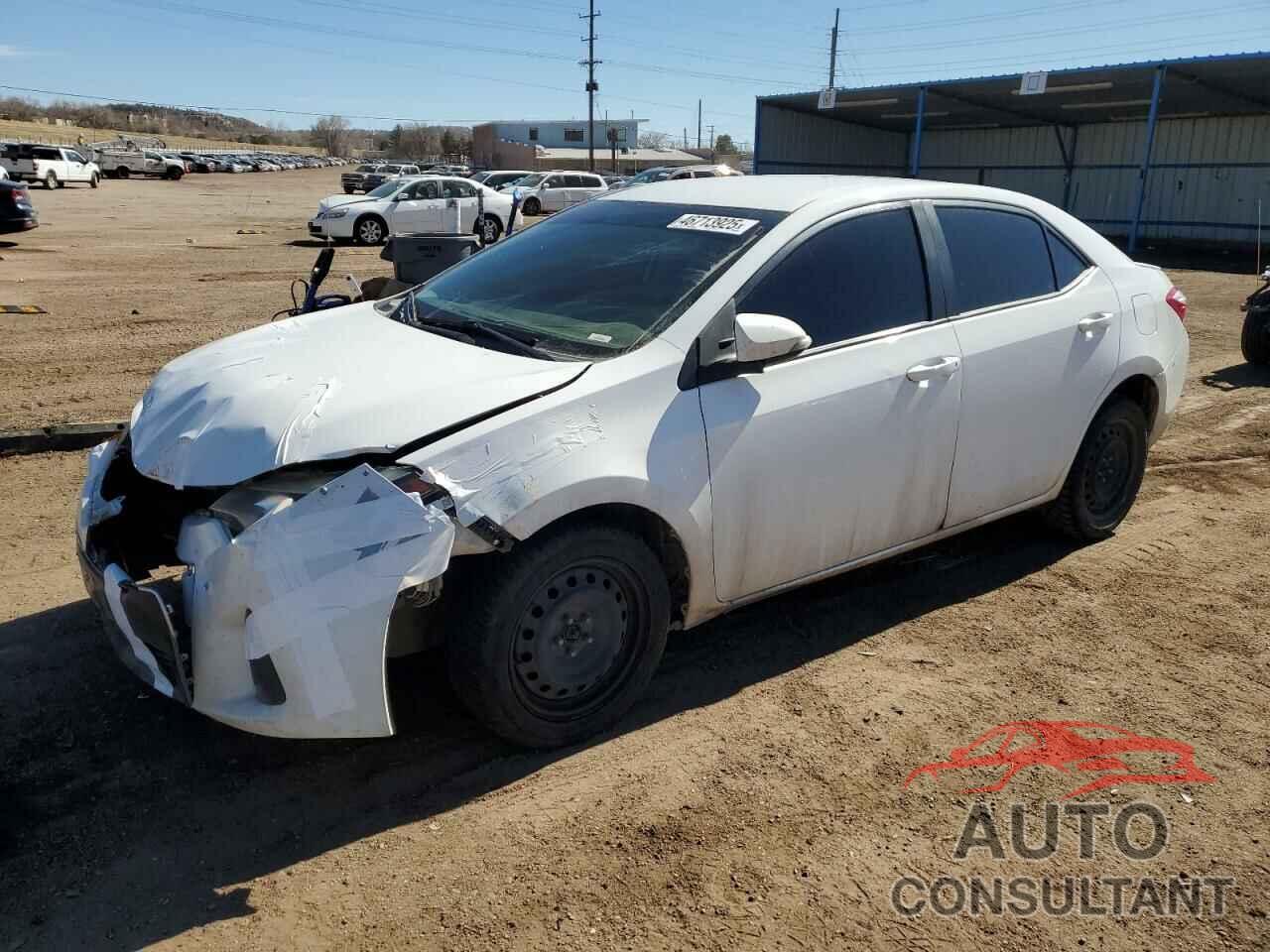 TOYOTA COROLLA 2016 - 2T1BURHE9GC678151