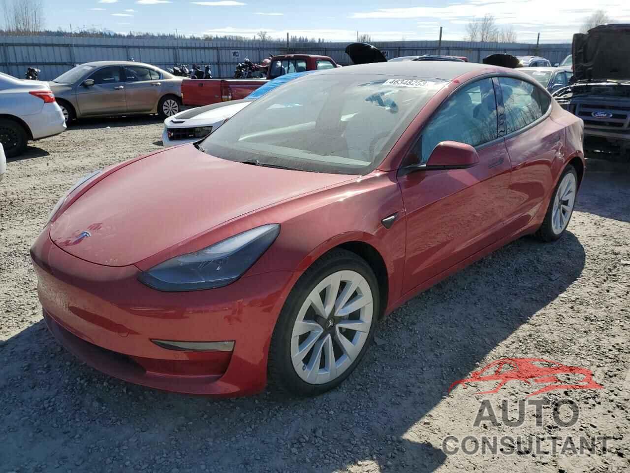 TESLA MODEL 3 2021 - 5YJ3E1EB7MF033518
