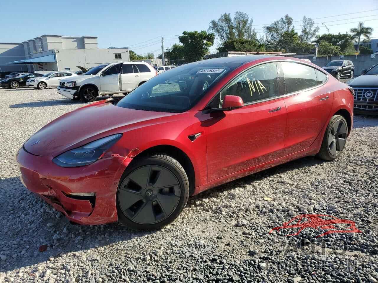 TESLA MODEL 3 2022 - 5YJ3E1EBXNF267069