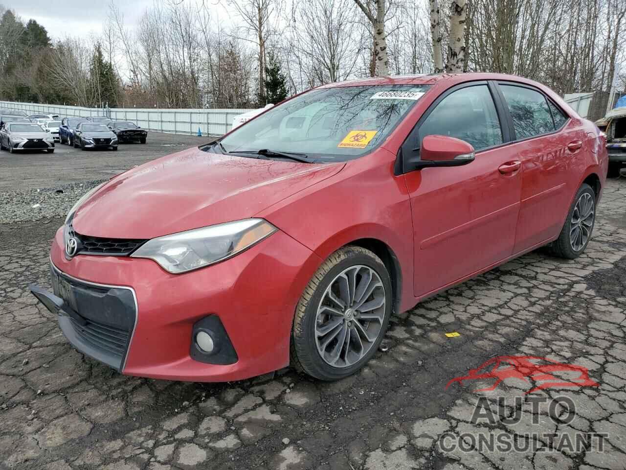 TOYOTA COROLLA 2015 - 2T1BURHE7FC430978