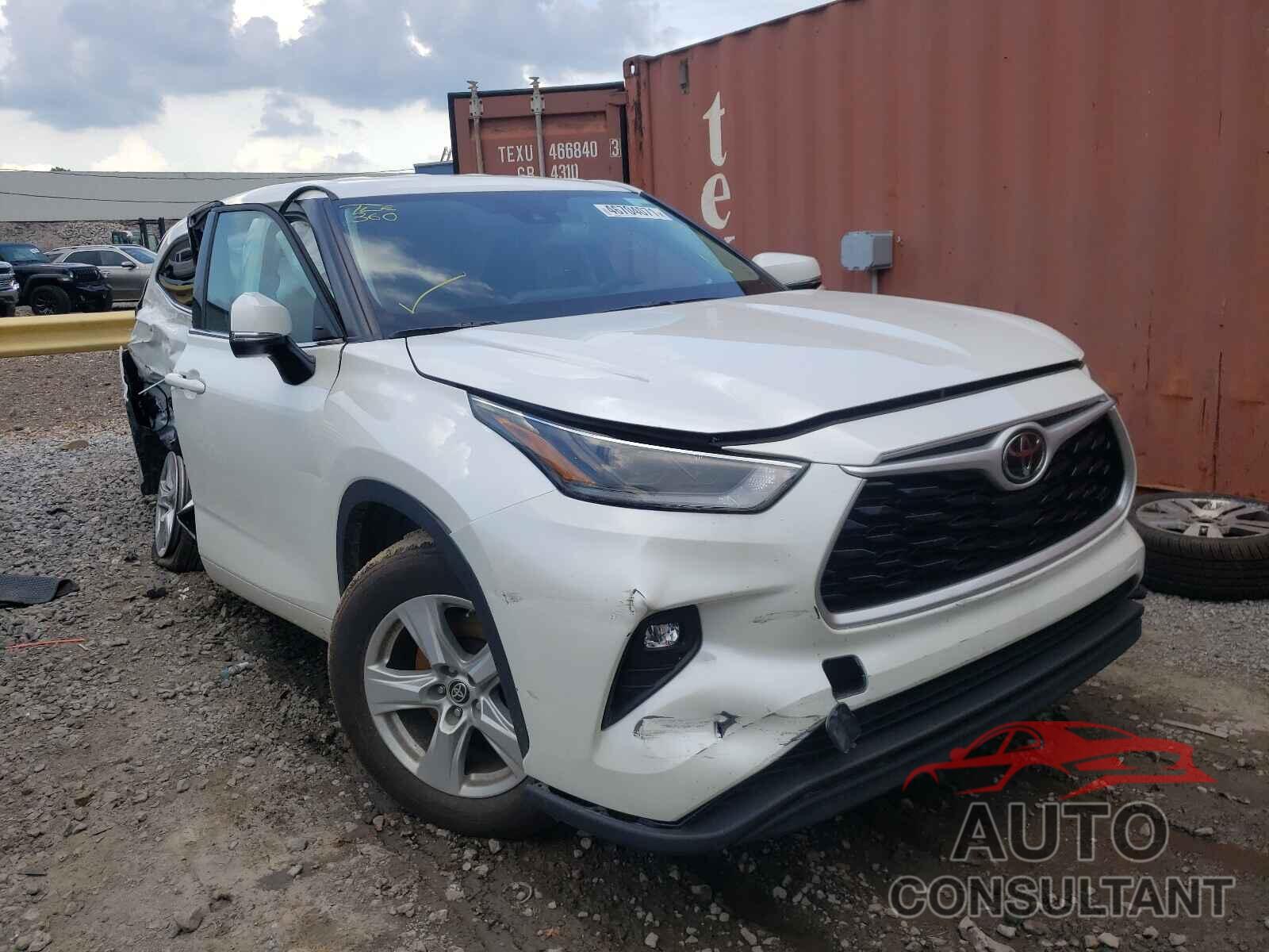 TOYOTA HIGHLANDER 2021 - 5TDZZRAH0MS047862