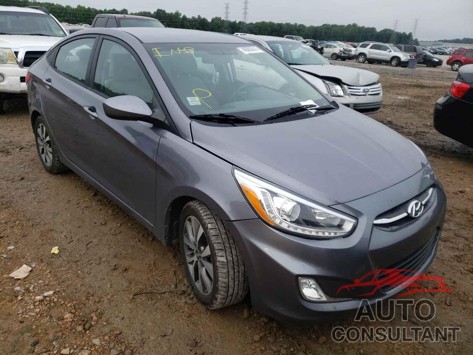 HYUNDAI ACCENT 2016 - KMHCU4AE9GU164784