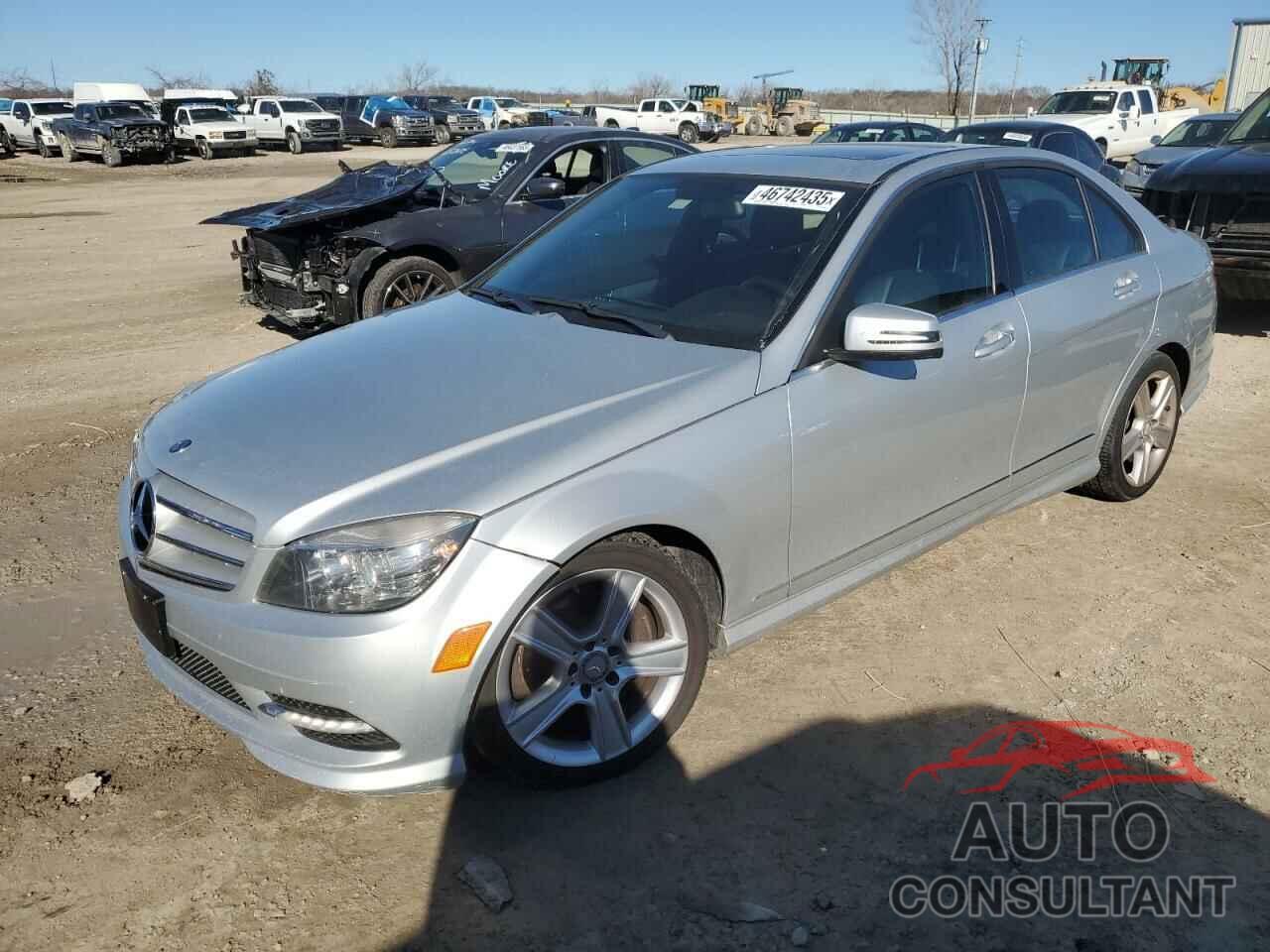 MERCEDES-BENZ C-CLASS 2011 - WDDGF8BB1BF643408