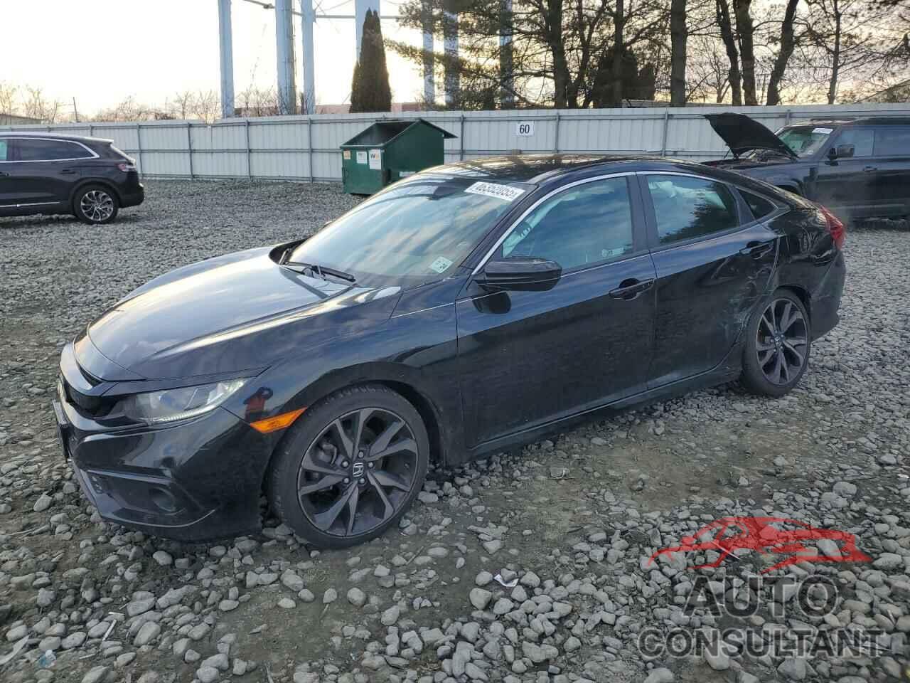 HONDA CIVIC 2019 - 2HGFC2F87KH574234