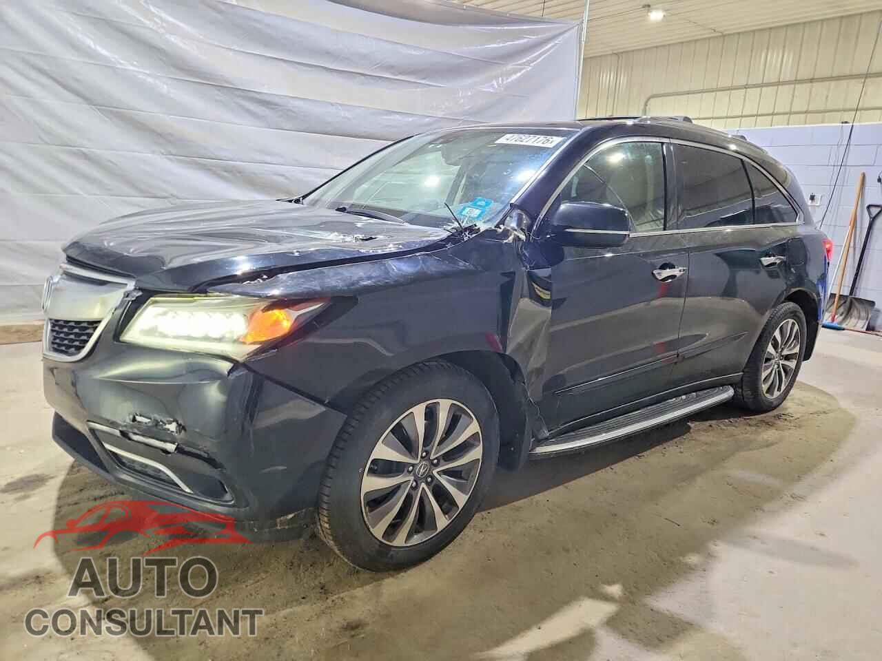 ACURA MDX 2014 - 5FRYD4H40EB001663