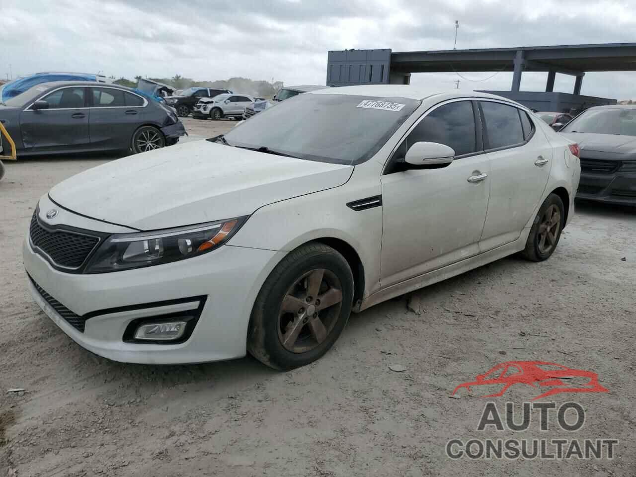 KIA OPTIMA 2015 - KNAGM4A7XF5645012