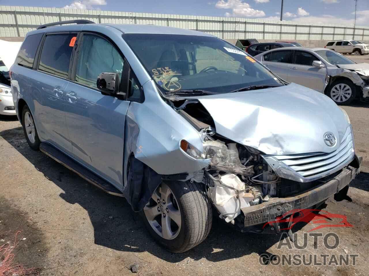 TOYOTA SIENNA 2017 - 5TDKZ3DC3HS866286