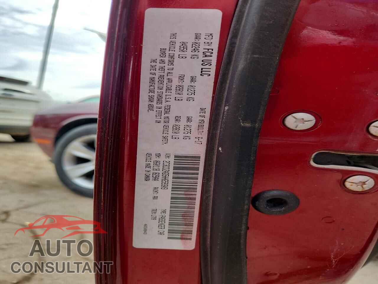 DODGE CHALLENGER 2017 - 2C3CDZAG5HH659303