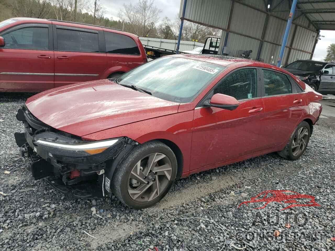 HYUNDAI ELANTRA 2024 - KMHLP4DG3RU651163