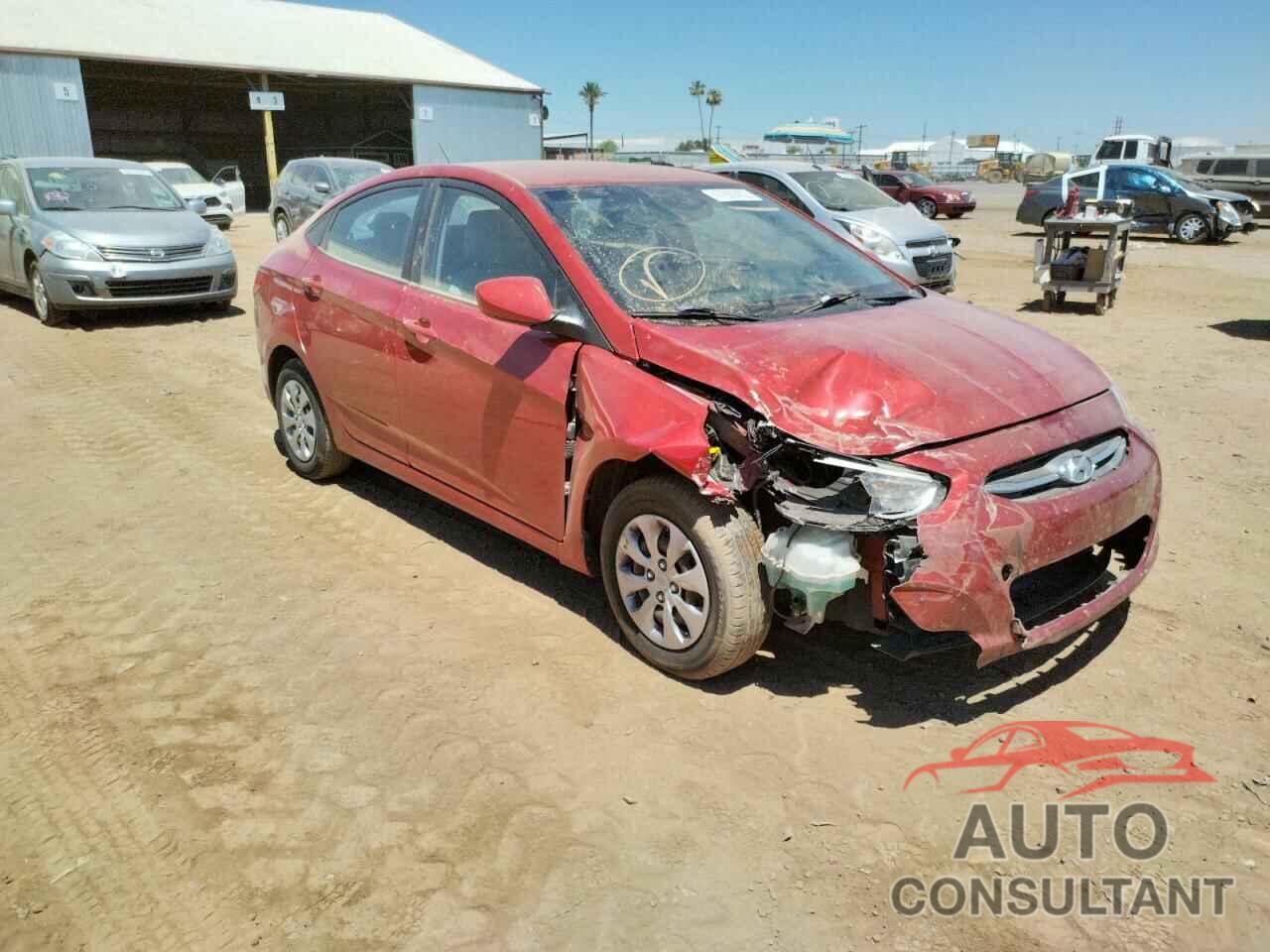 HYUNDAI ACCENT 2017 - KMHCT4AEXHU381412