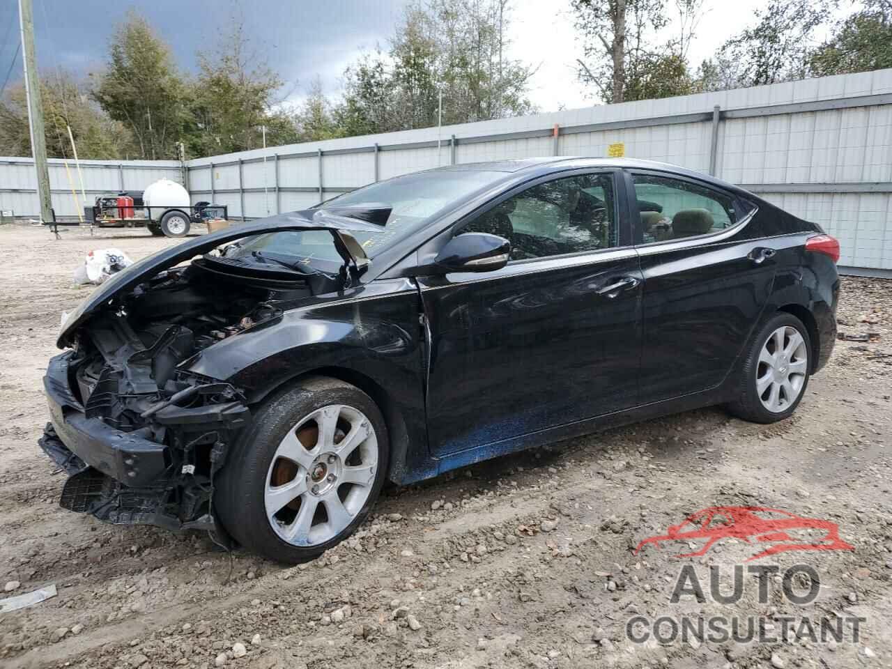 HYUNDAI ELANTRA 2011 - KMHDH4AE0BU093444