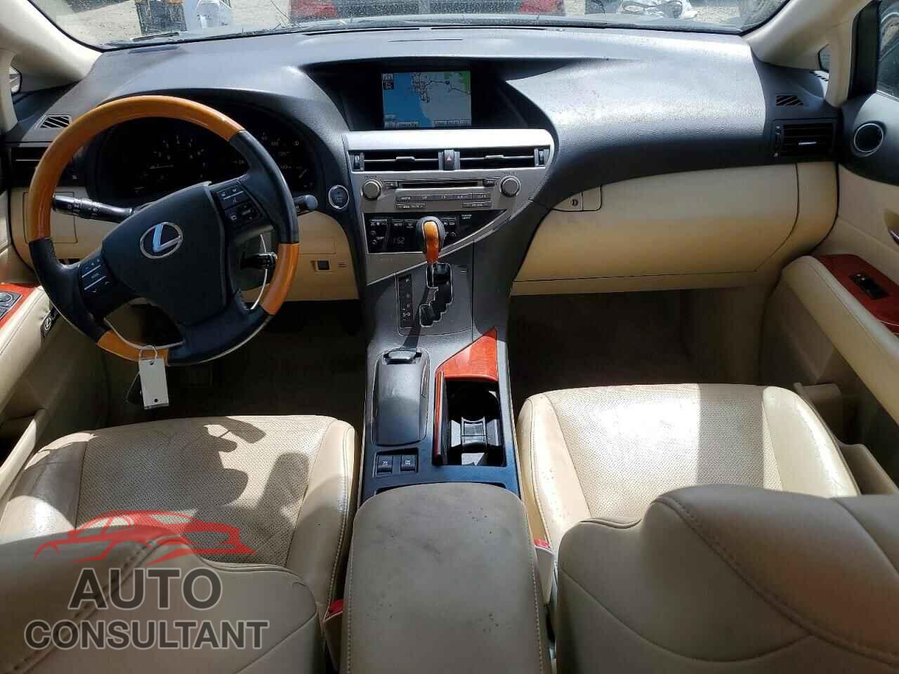 LEXUS RX350 2012 - 2T2BK1BA2CC140278