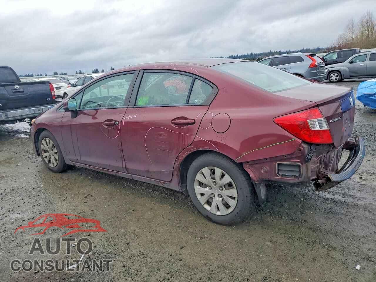 HONDA CIVIC 2012 - 2HGFB2F53CH538261