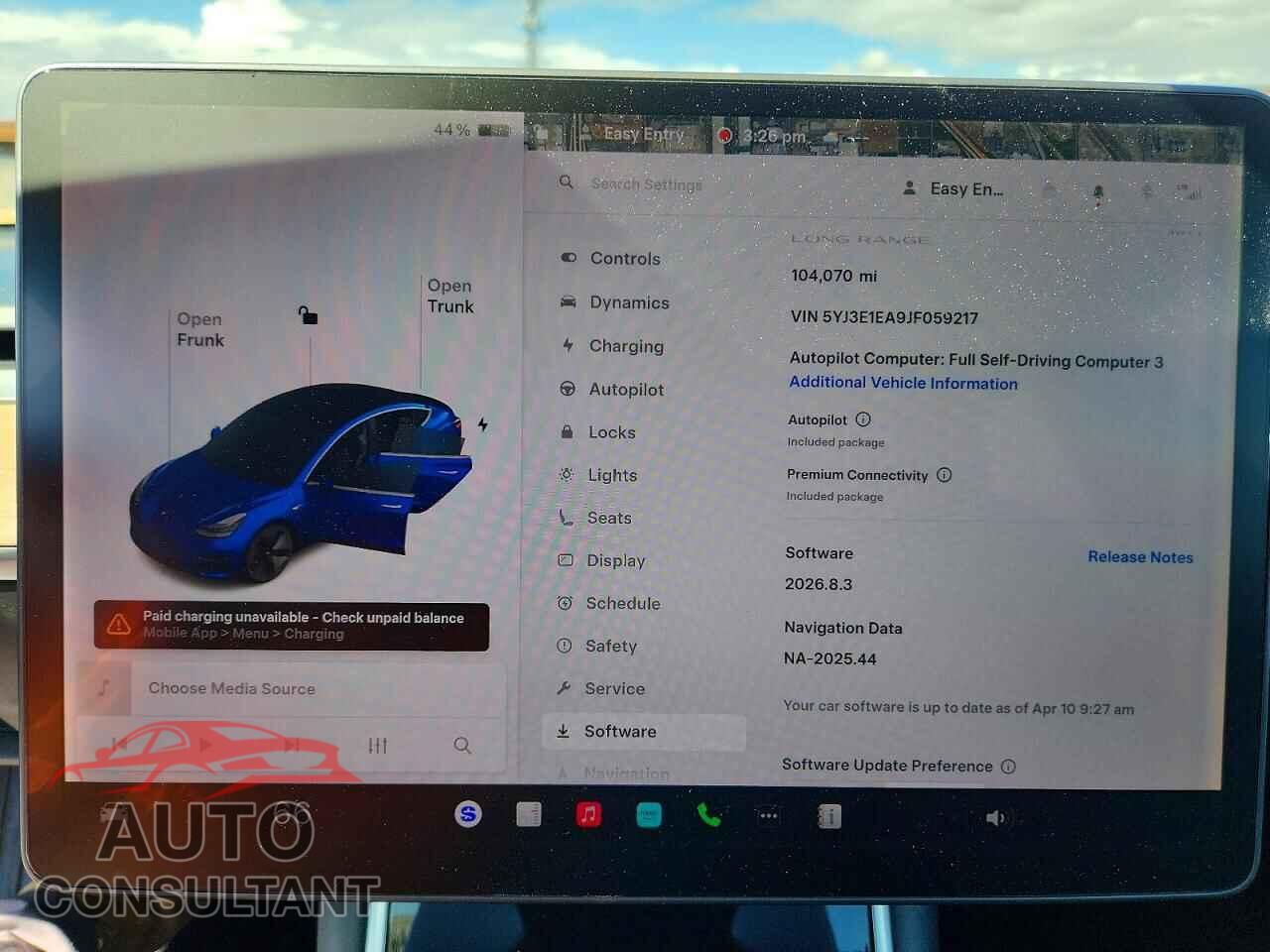 TESLA MODEL 3 2018 - 5YJ3E1EA9JF059217