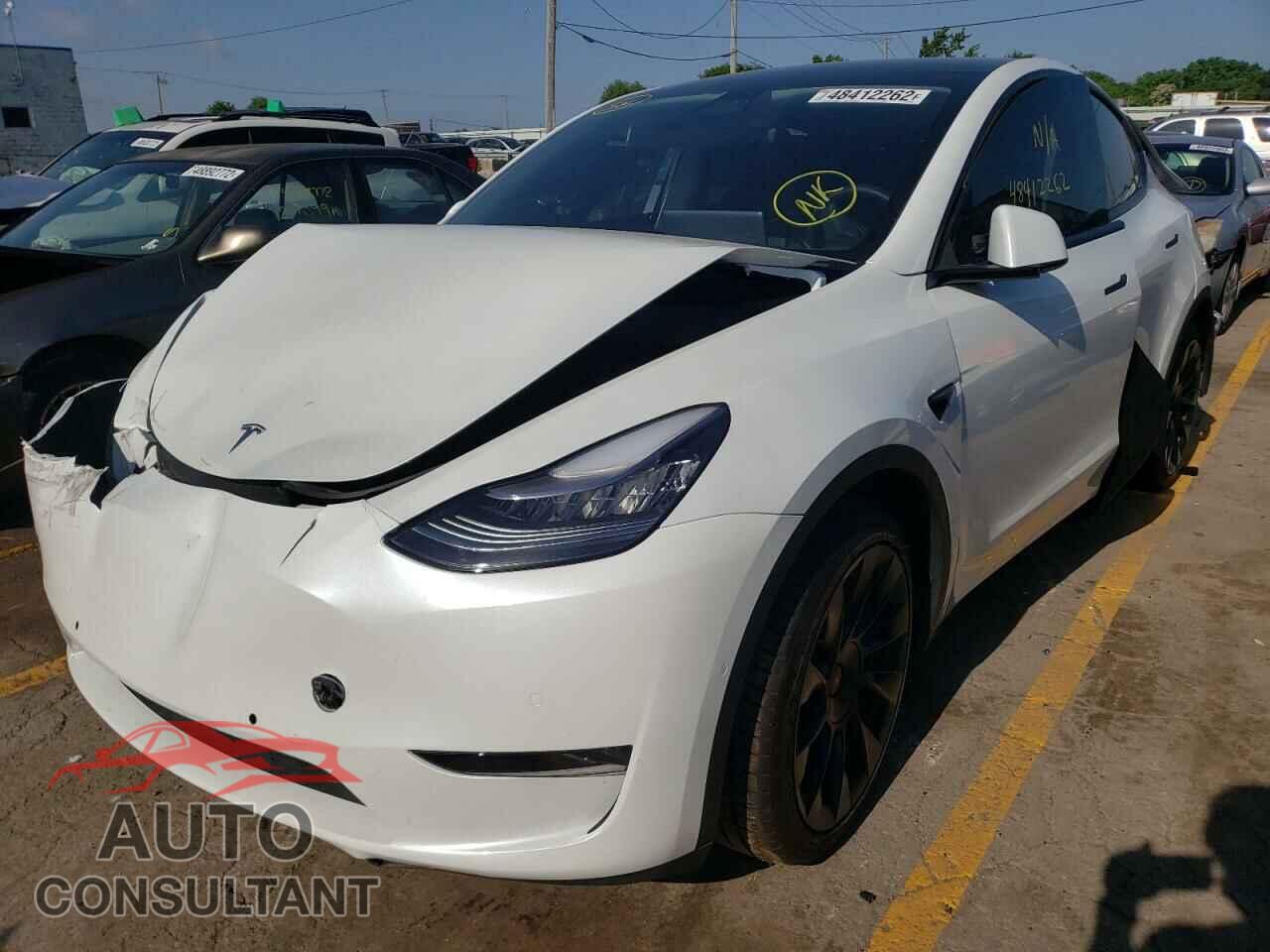 TESLA MODEL Y 2021 - 5YJYGDEE6MF080356