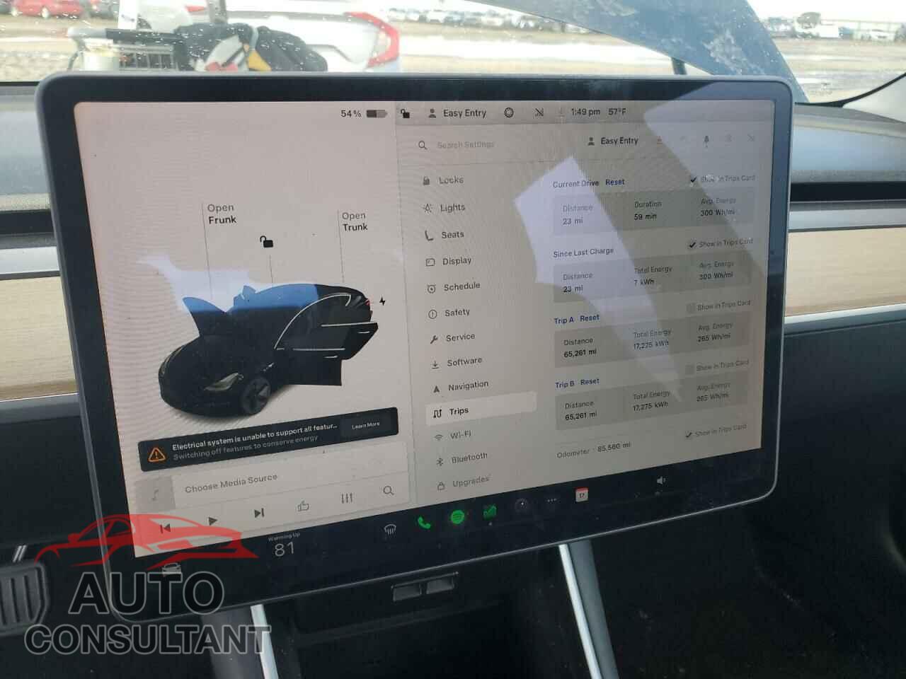 TESLA MODEL 3 2018 - 5YJ3E1EA0JF036313
