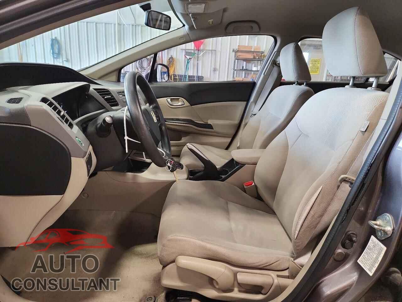HONDA CIVIC 2012 - 19XFB2F55CE072276