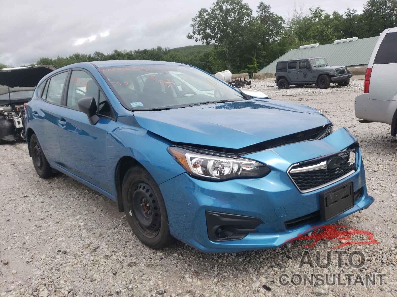 SUBARU IMPREZA 2018 - 4S3GTAA6XJ3740816