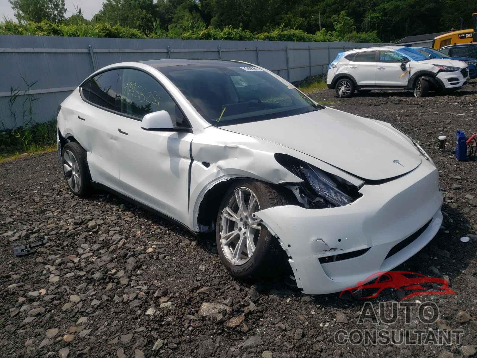 TESLA MODEL Y 2021 - 5YJYGDEE5MF207761