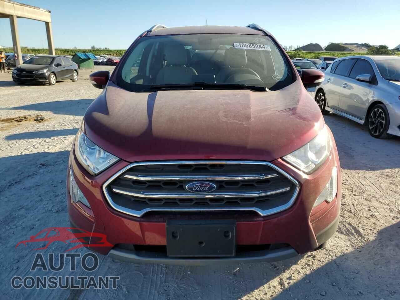 FORD ECOSPORT 2020 - MAJ6S3KL1LC390046