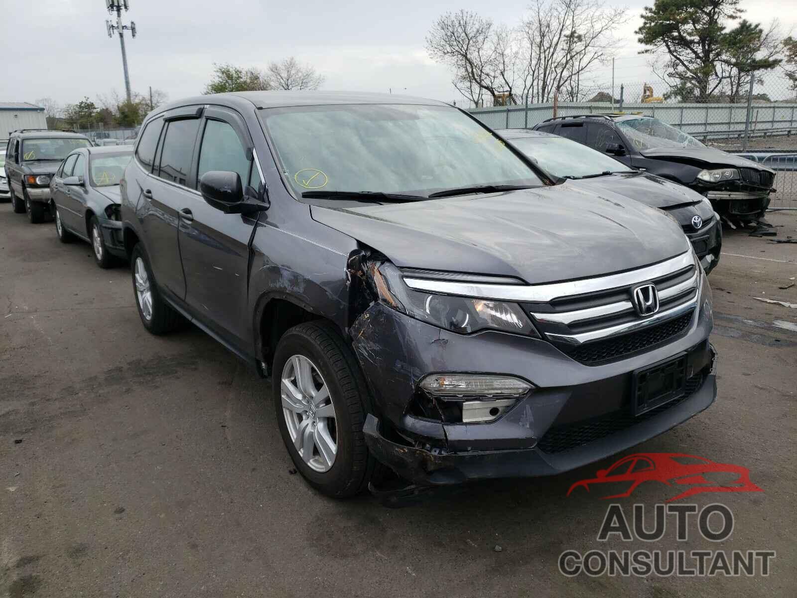 HONDA PILOT 2017 - 5FNYF6H13HB002095