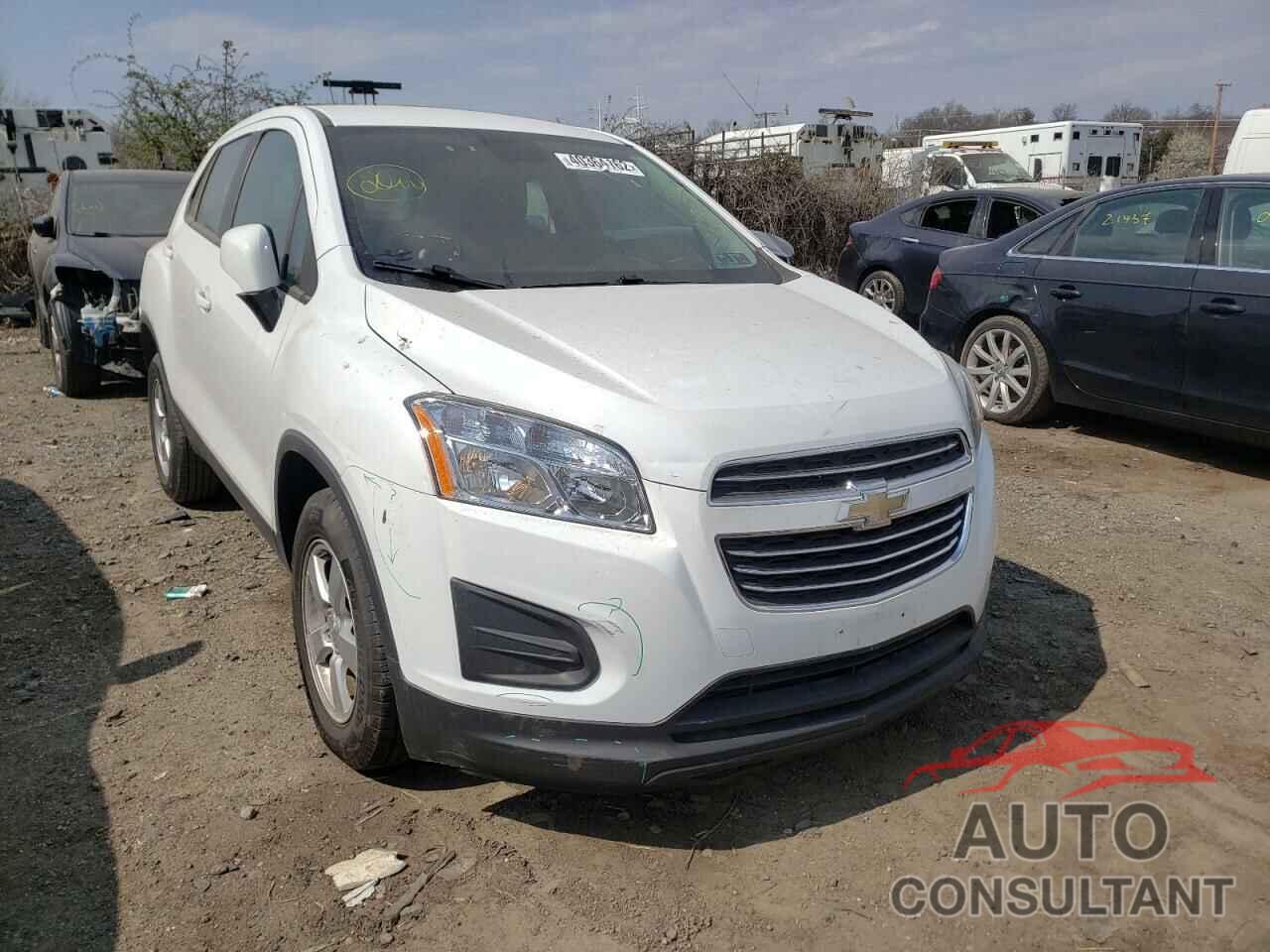 CHEVROLET TRAX 2016 - 3GNCJNSB2GL266467