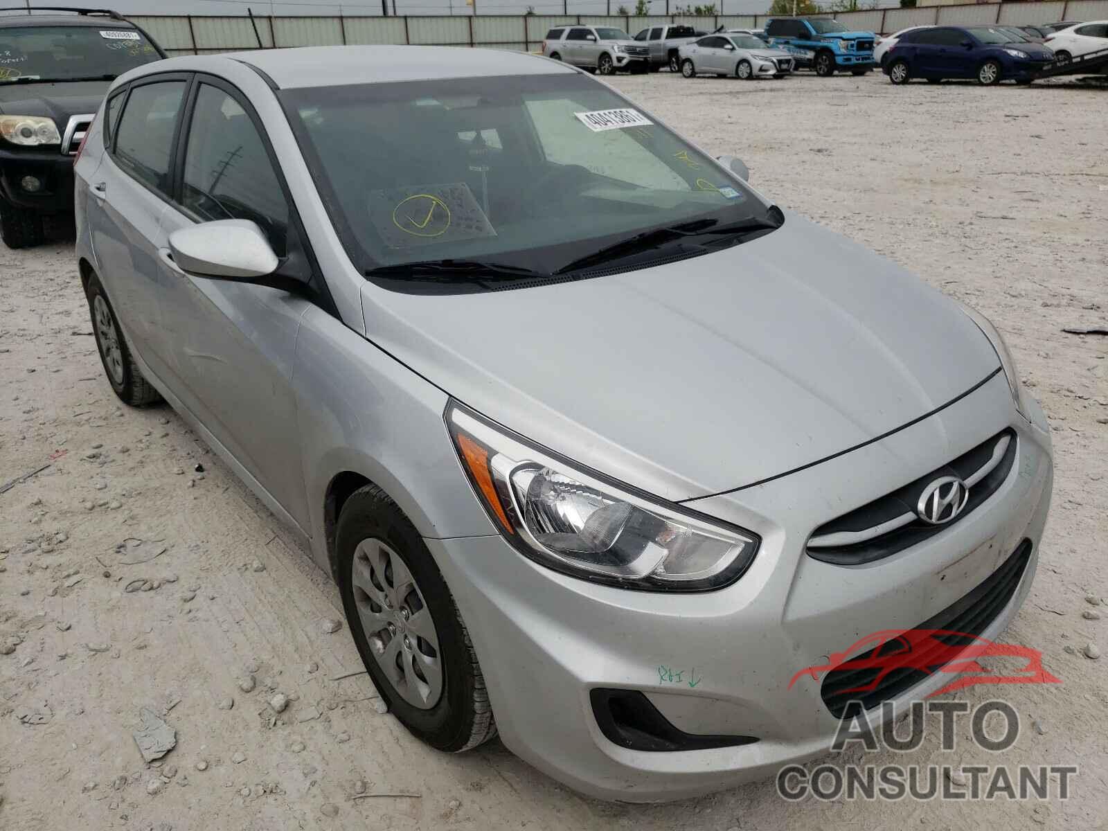 HYUNDAI ACCENT 2017 - KMHCT5AE1HU325011