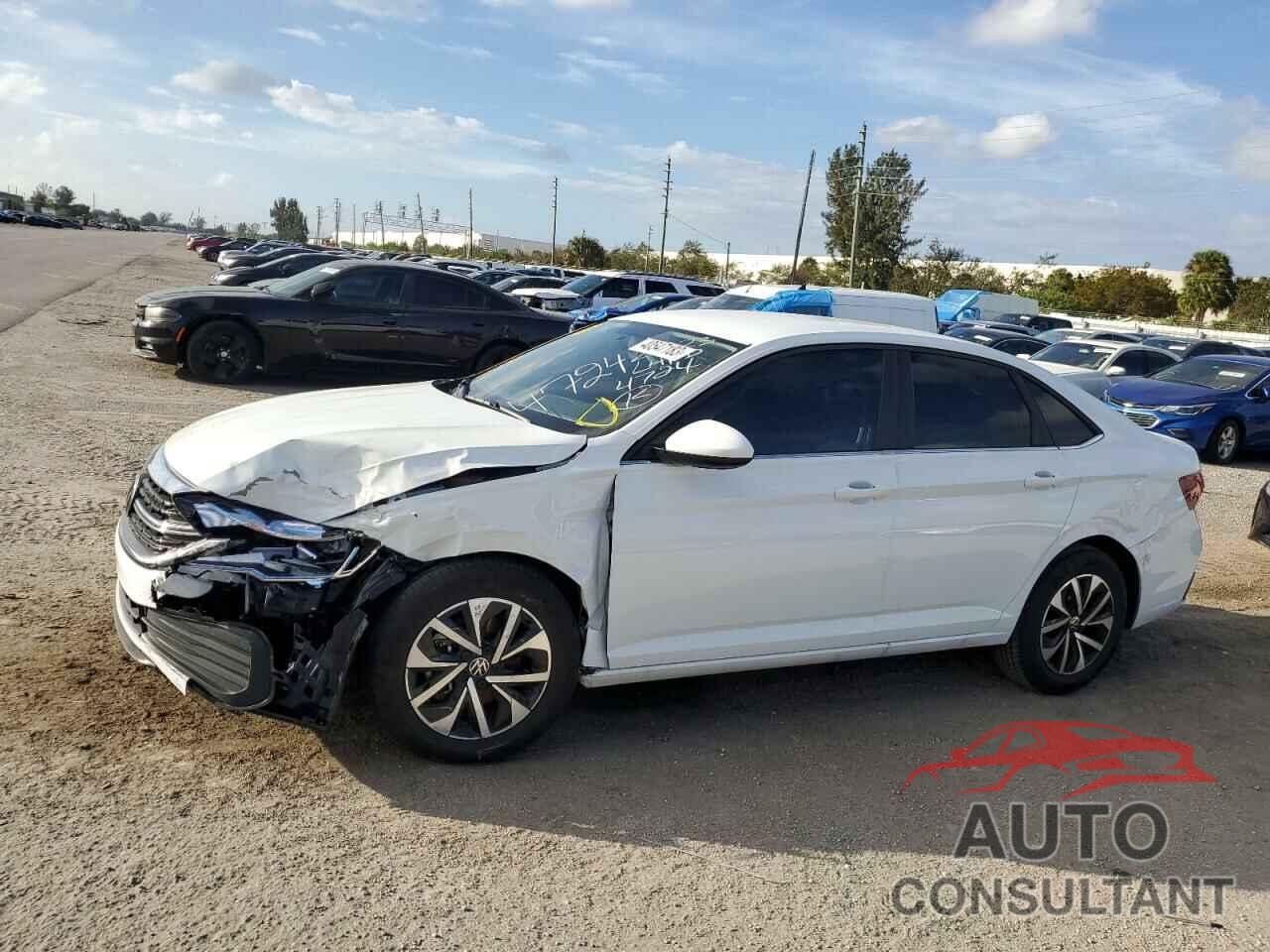 VOLKSWAGEN JETTA 2022 - 3VWCM7BU1NM024724